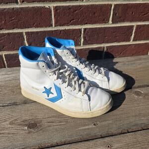 Converse Pro Leather Hi "White Coast Blue (UNC)"